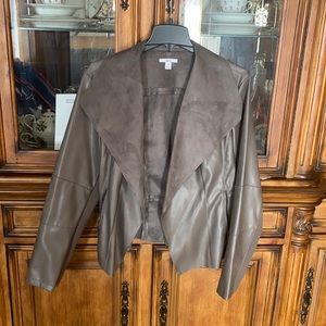 Fox leather jacket